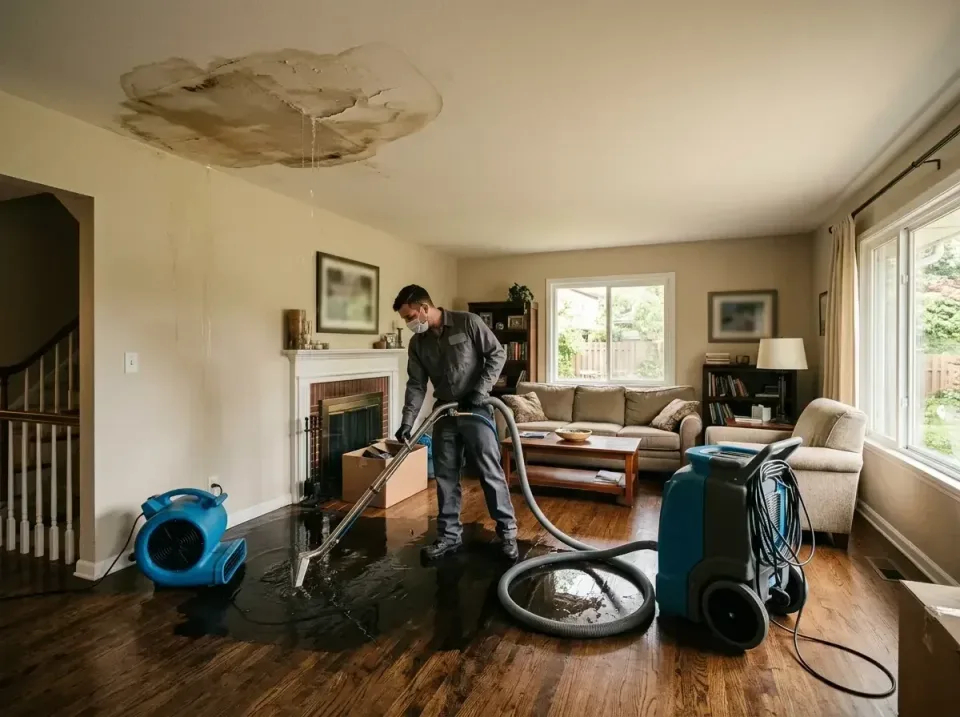 attic-pipe-burst-ceiling-drip-008 — frequently asked questions, Water Damage Restoration & Carpet Care in McDonald, OH